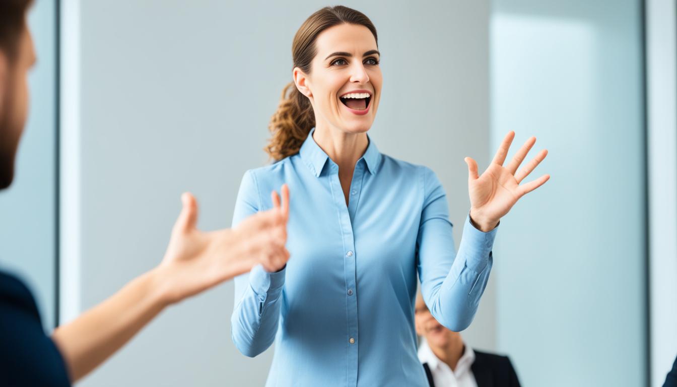 Linguagem corporal na comunicação